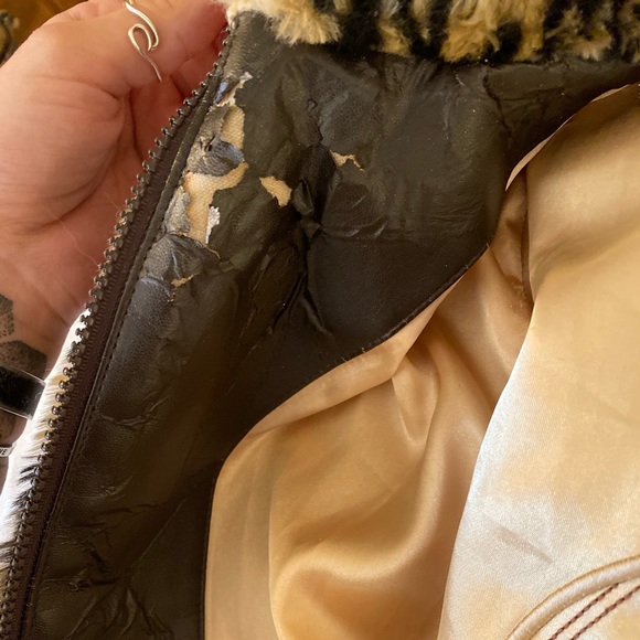 Faux Fur Leopard Jacket - Picture 4 of 4